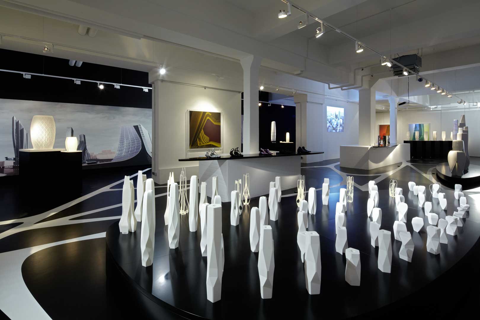 Galeriebild / Zaha Hadid Architects, Werkschau Parametric Tower Research im Rahmen des AIT-Salons