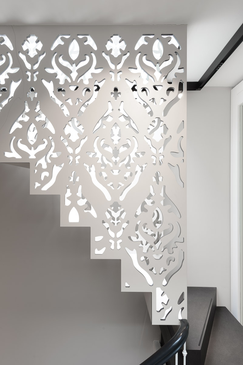 Galeriebild / Lichtplanung für eine Treppe in einer Villa in Hamburg